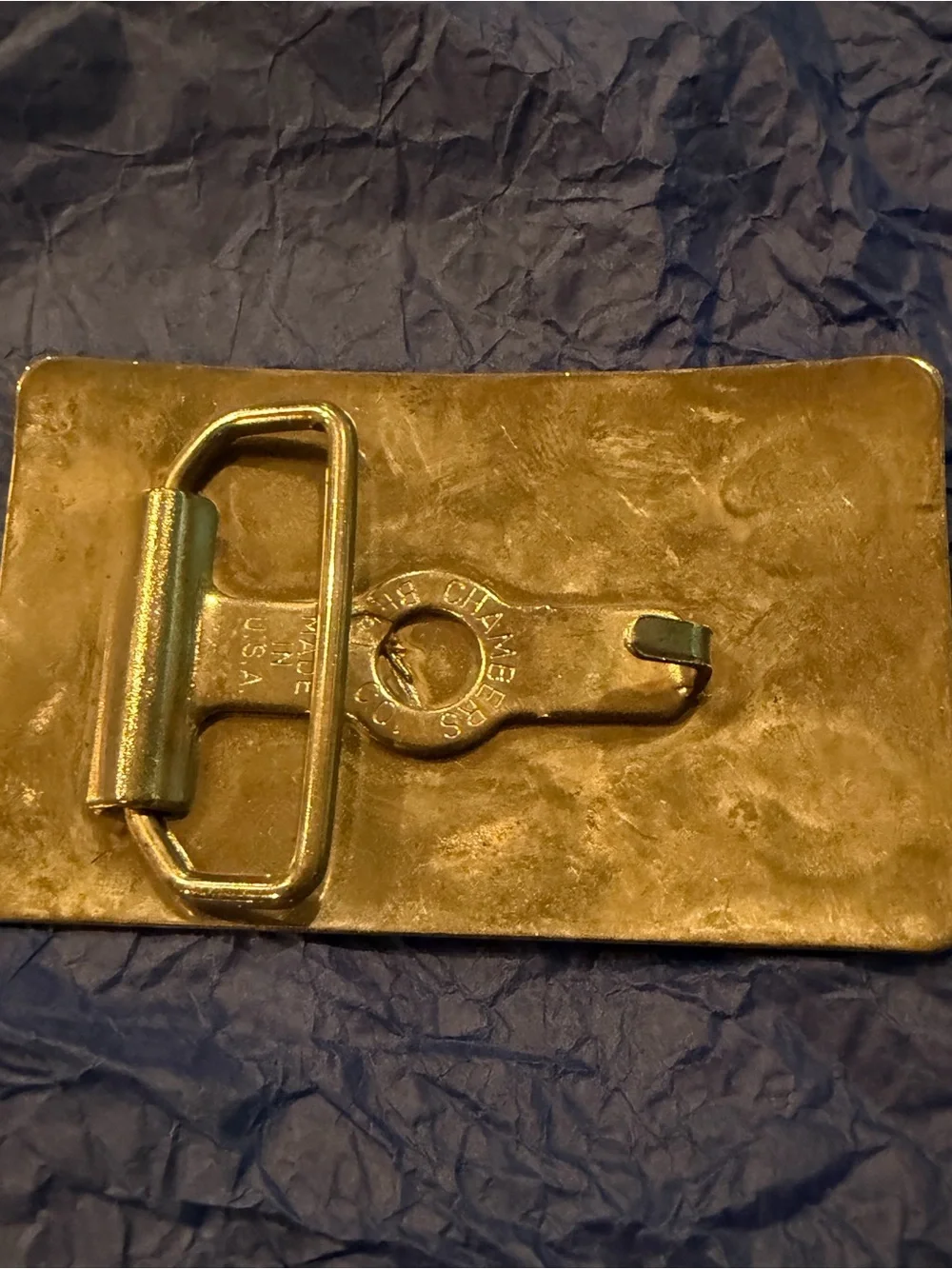 Vintage Chambers Western Horse Head Belt Buckle